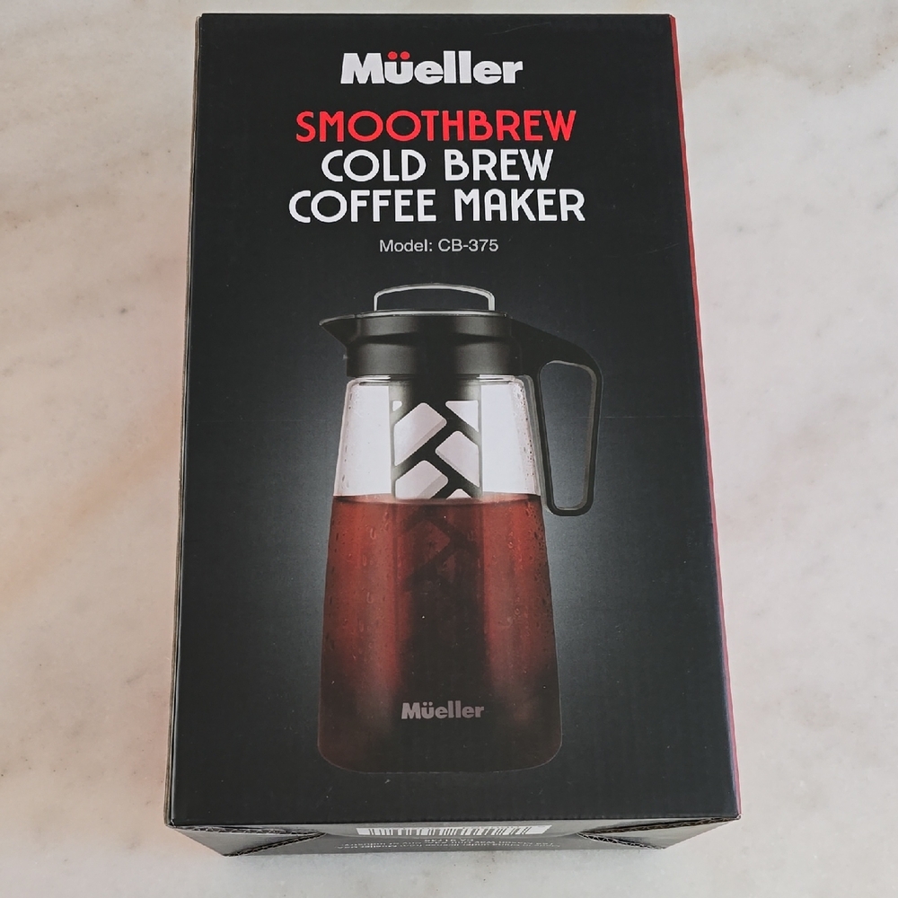 SmoothBrew Cold Brew Coffee Maker - Black